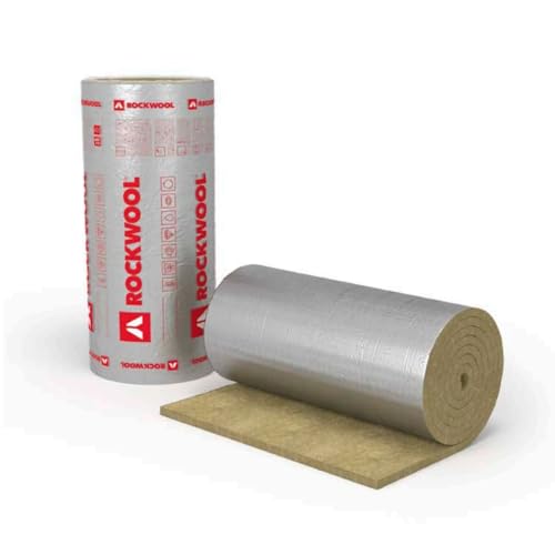 Rockwool KLIMAMAT Steinwolle Lamellenmatte alukaschiert 40mm - 6m x 1m von 4home&work