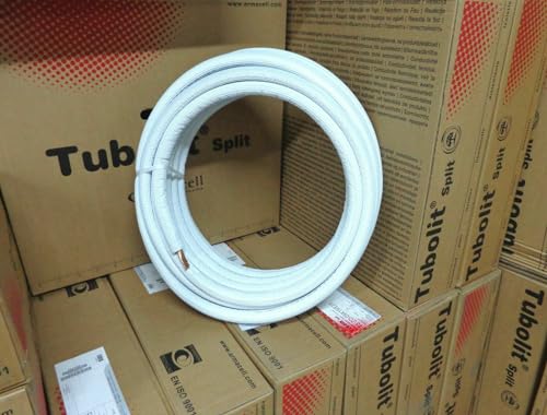 Tubolit Split Kältemittelleitung 25m 1/4-5/8'' Kupfer 0,8-1,00mm (1/2'') von 4home&work