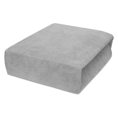 Best for Kids Spannbettlaken Spannbetttuch 100% Baumwolle Jersey in 22 Farben und 9 Größen (90x160, Silber) Best for Kids Spannbettlaken Spannbetttuch 100% Baumwolle Jersey in 22 Farben und 9 Größen (90x160, Silber) von 4myBaby GmbH