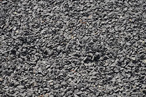 4myBaby Best for Garden Granit Ziersplitt schwarz 16-22 mm umweltfreundlich klein Kies Splitt Natur bunt für Beete, Wege & Gartenteiche Zierkies 10 kg-500 kg zur Auswahl (25 kg) von 4myBaby