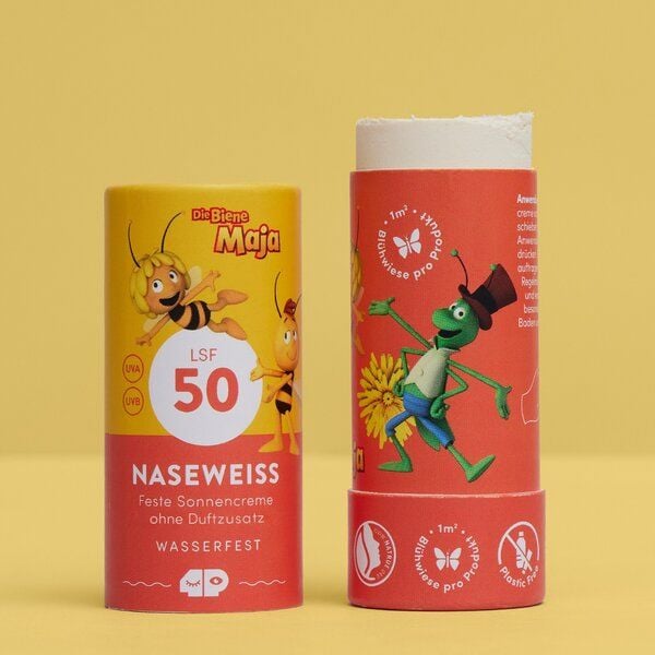forpeople Feste Sonnencreme x Die Biene Maja - Naturkosmetik mit LSF 50 - Extra für Kinder von forpeople