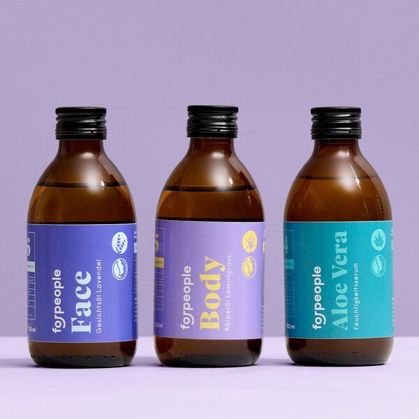 forpeople Pure Pflege Trio – Feuchtigkeit, Regeneration, Schutz von forpeople