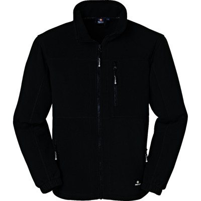 Fleecejacke DALLAS 3360, schwarz/schwarz, Größe M von 4protect
