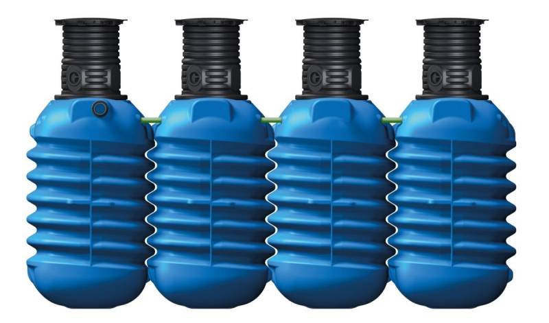 4rain Wasserreservoir MODULARIS Erdtank 10000 L von 4rain