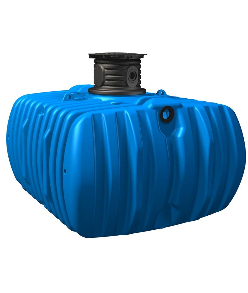 4rain Zisterne 'Garten-Comfort Flat L' blau 10000 l von 4rain