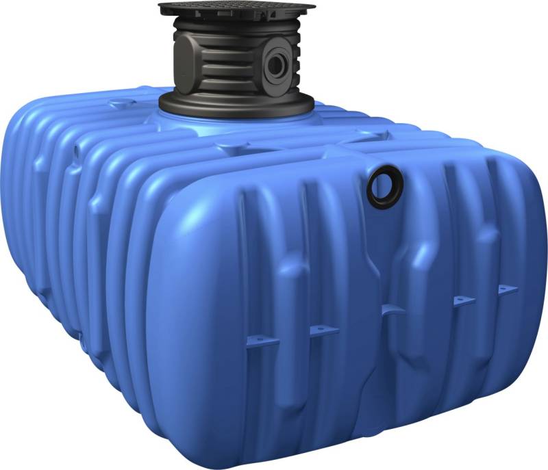 4rain Flat M Flachtank 6000 L inkl. Schachtverlängerung von 4rain