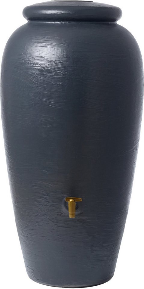 4rain Regentonne AMPHORA Regenamphore 220 L, graphite grey von 4rain