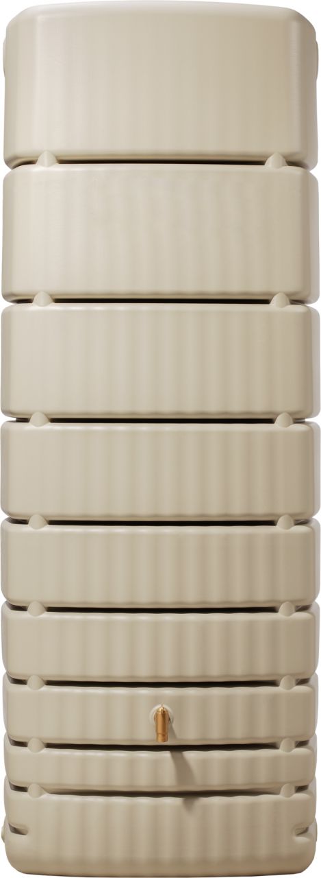 4rain Regenwasser-Wandtank Slim sandbeige 650 l von 4rain