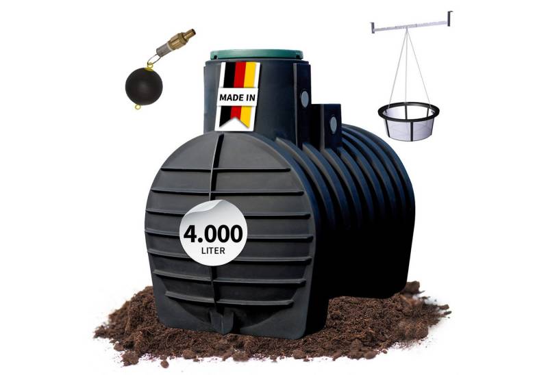 4rain Wasserreservoir MONO Retentionszisterne Plus 4000 Liter inkl. Tankabdeckung 4rain Wasserreservoir MONO Retentionszisterne Plus 4000 Liter inkl. Tankabdeckung von 4rain
