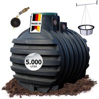 4rain - mono Retentionszisterne Plus 5000 Liter inkl. Tankabdeckung von 4rain