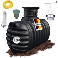 Compact Erdtank-Paket 1600 Liter Garten-Comfort - 4rain von 4rain