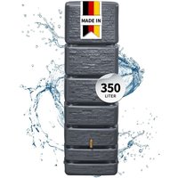 4rain - slim stone decor Wandtank 350 Liter graphite grey von 4rain