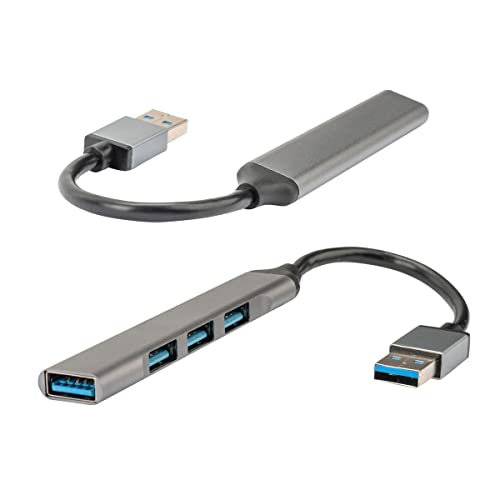 4Smarts USB-Kombi-Hub Spacegrau von 4smarts