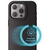 4smarts Silikon Case Cupertino für Apple iPhone 16 Pro schwarz MagSafe-kompatibel von 4smarts