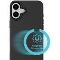 4smarts Silikon Case Cupertino für Apple iPhone 16 schwarz MagSafe-kompatibel von 4smarts