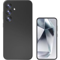 4smarts Silikon Case Cupertino für Samsung Galaxy S24+ schwarz von 4smarts