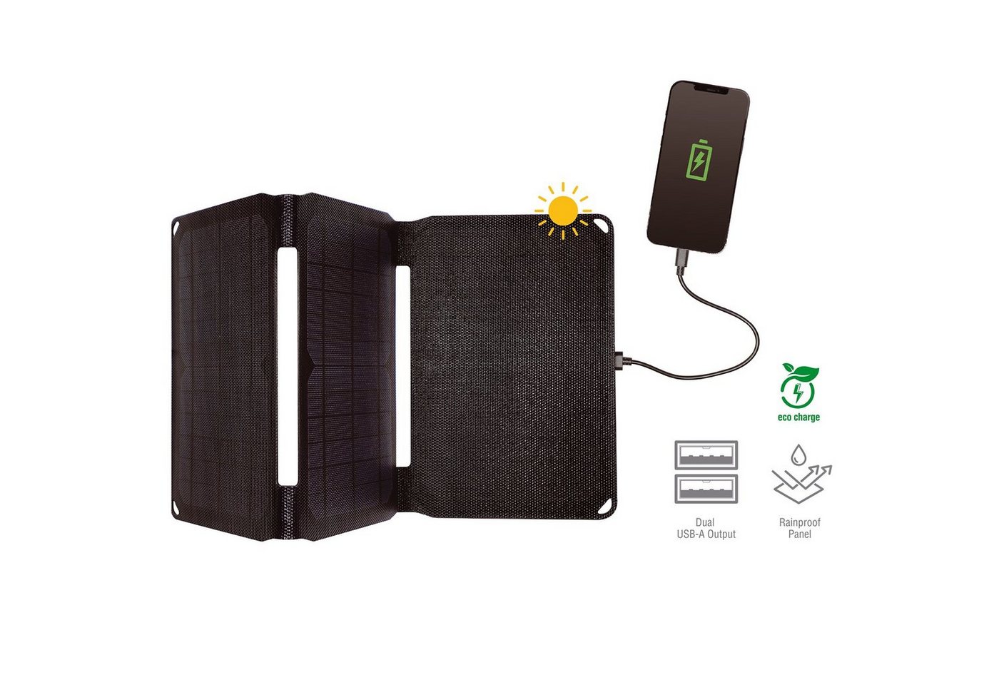 Foldable Solar Panel VoltSolar Solarakkus Foldable Solar Panel VoltSolar Solarakkus von 4smarts