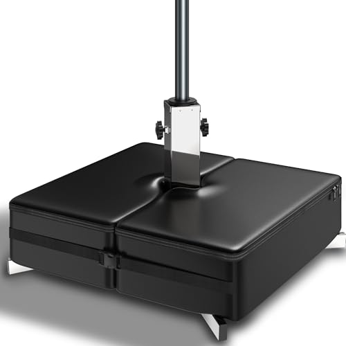 4smile Sonnenschirmständer Schwarz – Schirmständer Sonnenschirm für Balkon, Garten & Strand – Stabiler Sonnenschirmständer Balkon mit Ständer – Praktischer Schirmständer Balkon 4smile Sonnenschirmständer Schwarz – Schirmständer Sonnenschirm für Balkon, Garten & Strand – Stabiler Sonnenschirmständer Balkon mit Ständer – Praktischer Schirmständer Balkon von 4smile