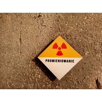 Radiation - Warnschild Magnet von 4thReactor