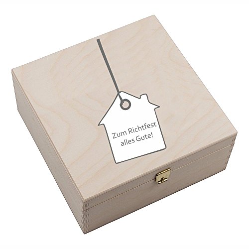 4youDesign Echtes Hufeisen in Holz-Geschenkschachtel Richtfest – 2 Hufeisennägel zum befestigen – Geschenk Hausbau, Richtfest, Einzug – Glücksbringer Neuanfang - 17x17x3,5cm 4youDesign Echtes Hufeisen in Holz-Geschenkschachtel Richtfest – 2 Hufeisennägel zum befestigen – Geschenk Hausbau, Richtfest, Einzug – Glücksbringer Neuanfang - 17x17x3,5cm von 4youDesign