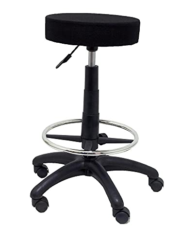 5 Star 136237 Drehbarer Hocker mit Gaselevation Tokio, maximale Höhe 72 cm, schwarz von 5 Star