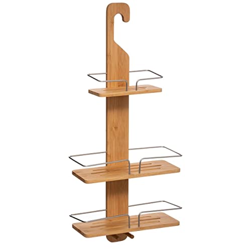 3-stufiger duschvorhang aus bambusmetall - 3 Ebenen - 5 five simply smart von 5 five simply smart