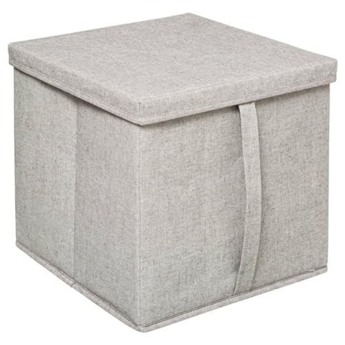 5 five simply smart 5five - aufbewahrungsbox 31x31cm orga hellgrau von 5 five simply smart