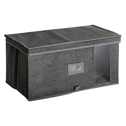 5five - aufbewahrungsbox 50x30x25cm "orso" grau von 5 five simply smart