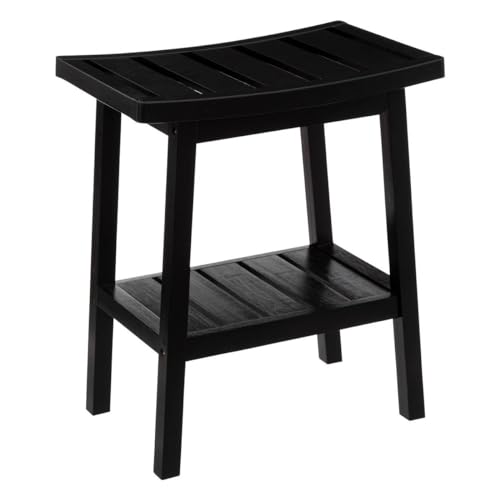5 five simply smart 5five - aufbewahrungshocker Bambus schwarz von 5 five simply smart