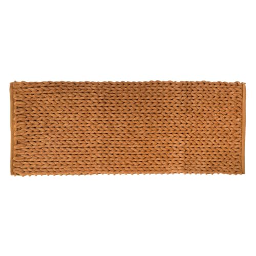 Badteppich 50x120cm "colorama" braun malt - 5 five simply smart von 5 five simply smart