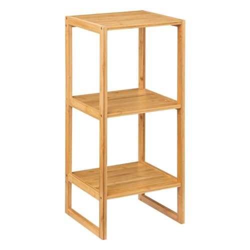 5five - hohes Regal 2 Ebenen 30cm lab n modul Bambus von 5 five simply smart