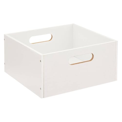 5five - korb 31x15cm "mix n modul" holz weiß von 5 five simply smart