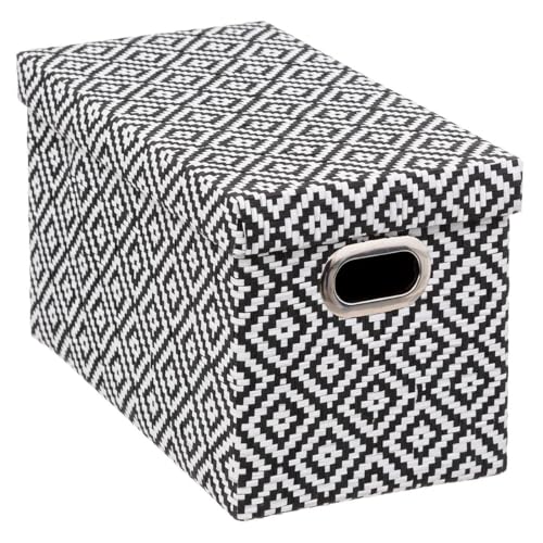 5 five simply smart Schachtel 15x31cm mix n modul schwarz-weißes motiv von 5 five simply smart