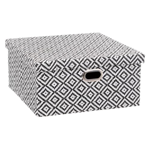 5 five simply smart Schachtel 31x15cm mix n modul schwarz-weißes muster von 5 five simply smart