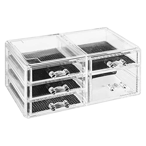 5five - schmuckkasten 5 schubladen "selena" transparent von 5 five simply smart