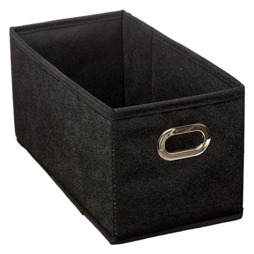Five - Scatola portaoggetti, 15 x 31 x 15 cm, colore: Nero von 5 five simply smart