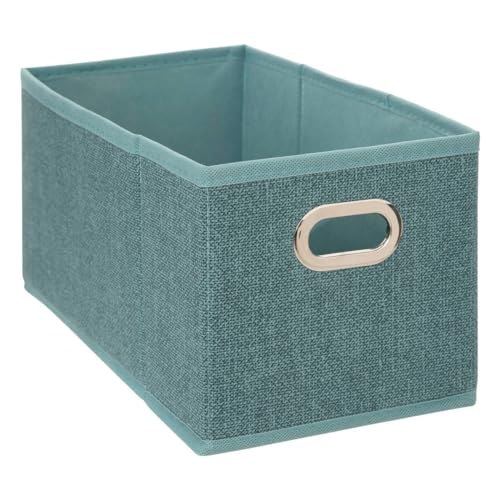 5 five simply smart Stoffkorb 15x31cm mix n modul petrolblau meliert von 5 five simply smart