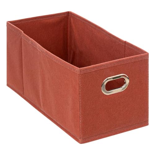 Five - Scatola portaoggetti in tessuto, 15 x 31 x 15 cm von 5 five simply smart