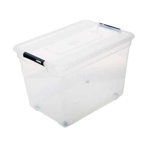 5 five simply smart Transparente plastikbox 80l lösungen von 5 five simply smart