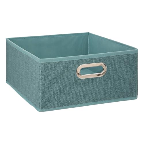 Five - Scatola portaoggetti, 31 x 31 x 15 cm, colore: Blu petrolio von 5 five simply smart