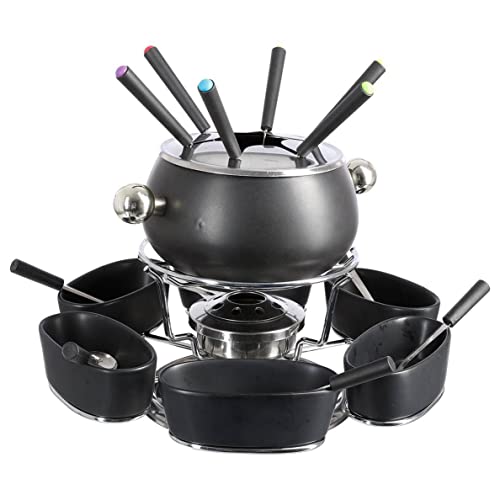 FONDUE INOX 6 PERSONAS+RECIPIENTES GIRATORIOS von 5 five simply smart