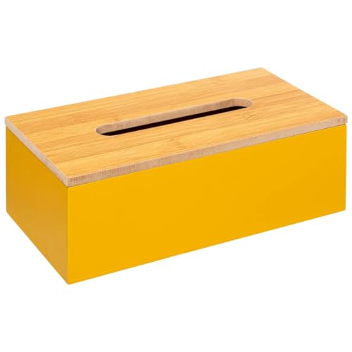 5five - tissue-box "modern color" senfgelb von 5 five simply smart