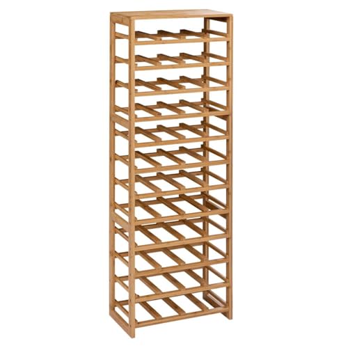Five – Flaschenregal aus Bambus für 48 Flaschen, Höhe 131 cm von 5 five simply smart