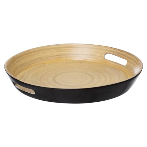 5five - bambus-tablett 42cm "modern color" kohlegrau von 5 five simply smart