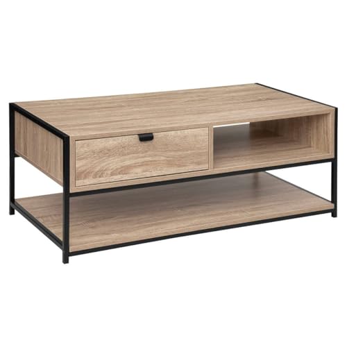 5five - couchtisch aliaj mit natürlichem eicheneffekt von 5 five simply smart