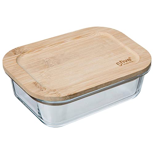 5five - glasdose bambusdeckel 0,38l von 5 five simply smart