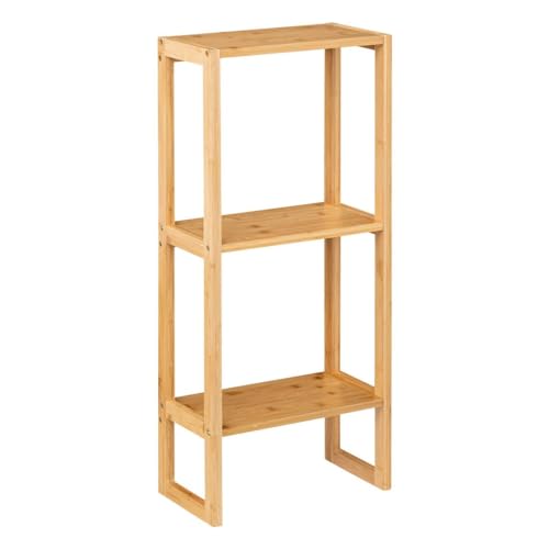 5five - hohes Regal 2 Ebenen 20cm lab n modul Bambus von 5 five simply smart