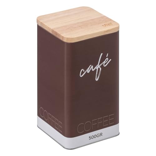 5five - kaffeedose 500g braun "color edition" von 5 five simply smart