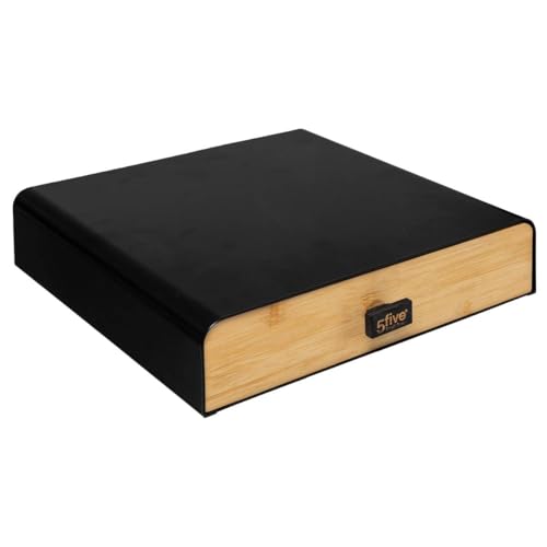 5five - kapselständer 1 schublade "nera" schwarz von 5 five simply smart