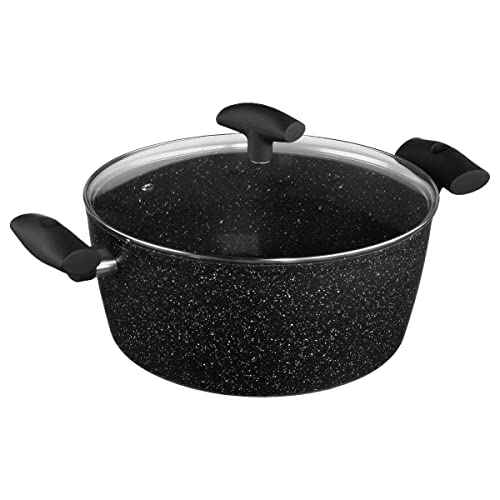 5five - kasserolle aus geschmiedetem aluminium "caractère" 28cm von 5 five simply smart